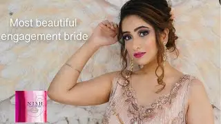 Party makeup||Sagan makeup||full glam look||NishMakeovers