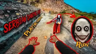 Serbian dancing lady Attack Caught During Jungle Handball😱 | Horror Game Gone Wrong || great fun 4 
