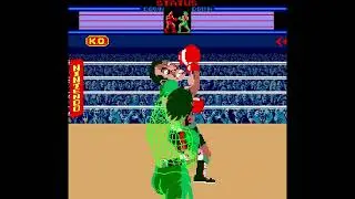 Punch Out!! (ARCADE) Longplay HARDEST DIFFICULT FULL SCREEN GAME NO ARTWORK VS SCREEN!!