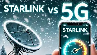 Starlink vs 5G na wsi &ndash; test podczas opad&oacute;w śniegu! ❄️📡