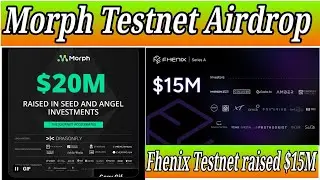Morph TestNet Points raised $15M &  Fhenix Testnet [EARLY] raised $15M