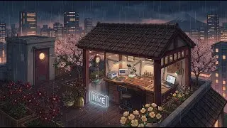 📚 Quiet Desk Under The Rain 🌧️ Soft Spring Lofi To Study Longer Without Distractions
