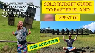 How to budget travel Easter Island 🗿 ultimate guide and hidden gems