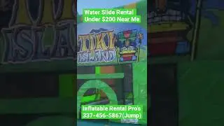 Water Slide Rentals Under $200 Near Me #partyrentals #waterslide #bouncehouserentals