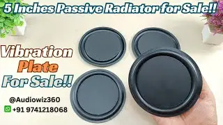 5 Inches Passive Radiator vibration Plate For Sale Shipping using India Post