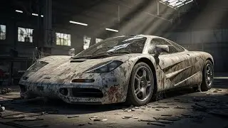 Abandoned 1995 McLaren F1 Restored to Perfection | 15-Minute Pure ASMR Car Restoration