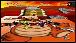Super Mario 64 [4K] - Remaining RA - Red Challenge of the Molten Area [NC]