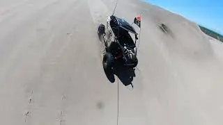 Dirty Birds fly up the Devils Dune - St. Anthony's Sand Dunes