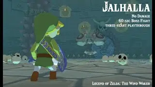 JALHALLA - No Damage [60s Boss Fight] [Three-Heart Playthrough] | Legend of Zelda: The Wind Waker