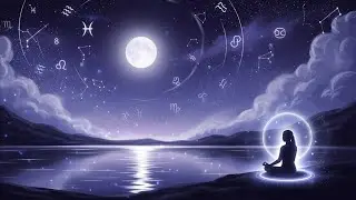 Post-Full Moon Pisces Guided Meditation 🌕 | Stress Relief & Deep Sleep