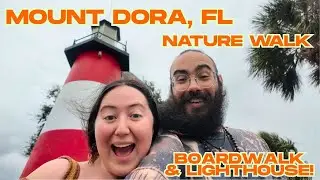 Peaceful Nature Walk in Mount Dora 🌿 Boardwalk, Lighthouse & Wildlife