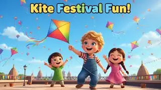 Colorful Kite Festival 🎈| Fun Al Kids Story | Little Show
