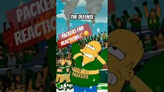 Packers Fan Reactions 🏈😲| #shorts #americanfootball