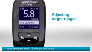 Accu-Chek&reg; Guide Blood Glucose System: Additional Meter Settings