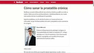 Urexan (Guatemala, low) - C&oacute;mo sanar la prostatitis cr&oacute;nica
