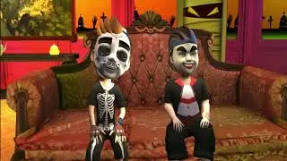 SCARY STRANGER 3D SPOOKY SEASON HAPPY HALLOWEEN/ A FRIGHTFUL MESS & A SHOCKING DISCOVERY!