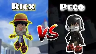 Ricx vs The Admin Hunter (Peco) | Blox Fruits PVP 🔥