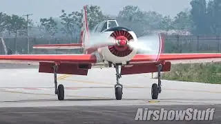 Yak-52 and Yak-50 Formation Aerobatics - Presidential Team ANBO