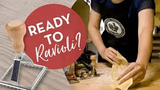 Authentic Ravioli MADE BY HAND // Ravioli Starter Kit & Recipe Book