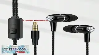 Crystal Line 3.5mm Universal Wired In Ear Headphones High Definition Audio Quality Free
