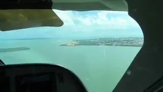 Landing in a small plane Belize municipal airport 🇧🇿