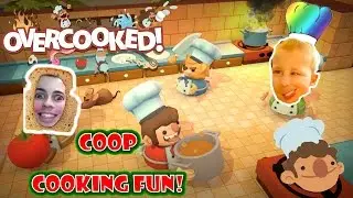 Overcooked Gameplay | Father and 4 Year Old Son | COUCH COOP COOKING