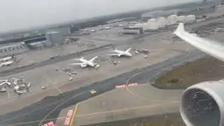 Lufthansa A330-300 Takeoff and Landing