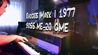 Rhodes Mark I 1977 with Sound Processor Boss ME-20