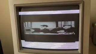 IRQHack64 playing a classical movie