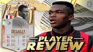 92 FUT BIRTHDAY DESAILLY PLAYER REVIEW! TOTS SEASON SWAPS OBJ - FIFA 23 Ultimate Team