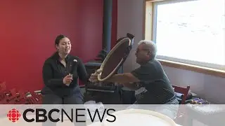 Iqaluit youth learn Inuit drum-making