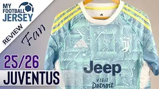 Juventus Away Kit 25/26 (CALCIOGO) Fan Version Review
