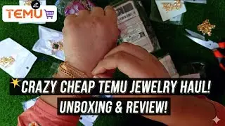 Temu Jewelery Haul 2026 