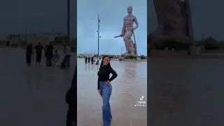 The Amazon of Benin statue is the second largest in French-speaking Africa&nbsp;#shorts  #trending #viral