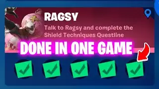 [in one game] How To complete All Ragsy Quest - Ragsy challenges fortnite