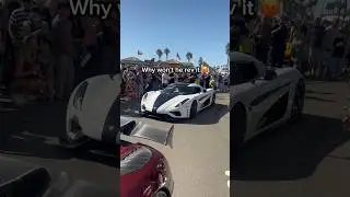Only real car enthusiasts will get the joke 😂 #cars #hypercars #koenigsegg #shorts #viral