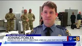 Henrico Police, US Army partner to help veterans find careers