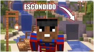 BASE ESCONDIDA detr&aacute;s de una CASCADA en MINECRAFT! | TR3CE