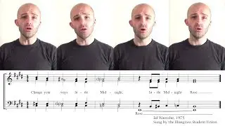 Tag Tutorial // Midnight Rose (Bluegrass Student Union) - Barbershop Quartet