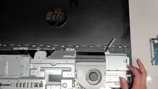 HP Pavilion 24 All in One All-in-One PC 24-XA0057C Disassembly RAM SSD Hard Drive Upgrade Repair