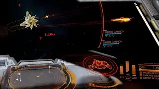 Elite Dangerous Odyssey PC/VR - Mining a Thargoid Hydra in the Lakon Spaceways Type 11 Prospector.