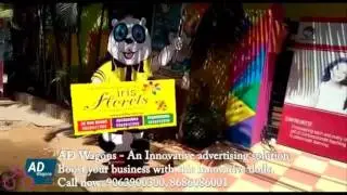 AD Dolls Promotion for Iris Florists play school.