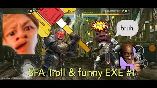 Funny SFA Trolls and Moments II Shadow fight Arena Funniest ever II SFA EXE II SFA MEME #exe #1 #😂🐿