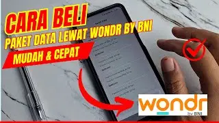 Cara Beli Paket Data di Wondr By BNI