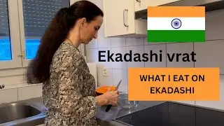 WHAT I EAT ON EKADASHI 🚩 🇮🇳 | Ekadashi Lunch Ideas