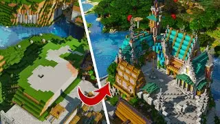 How I Designed my Latest Minecraft 1.16 Survival Build : How to build better