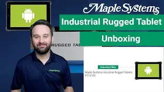 Распаковка защищенного промышленного планшета Maple Systems RT1310A