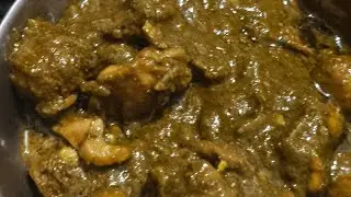 ପାଳଙ୍ଗ ଚିକେନ ତରକାରୀ 😊#youtubevideo  #viralvideo #indianrecipes #cooking #@Binodinisethi-z3e