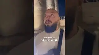 Night Walk Around Luxor Temple In Luxor, Egypt 🇪🇬 #shorts