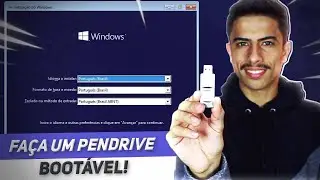 Como criar um PENDRIVE BOOT&Aacute;VEL | Atualizado!